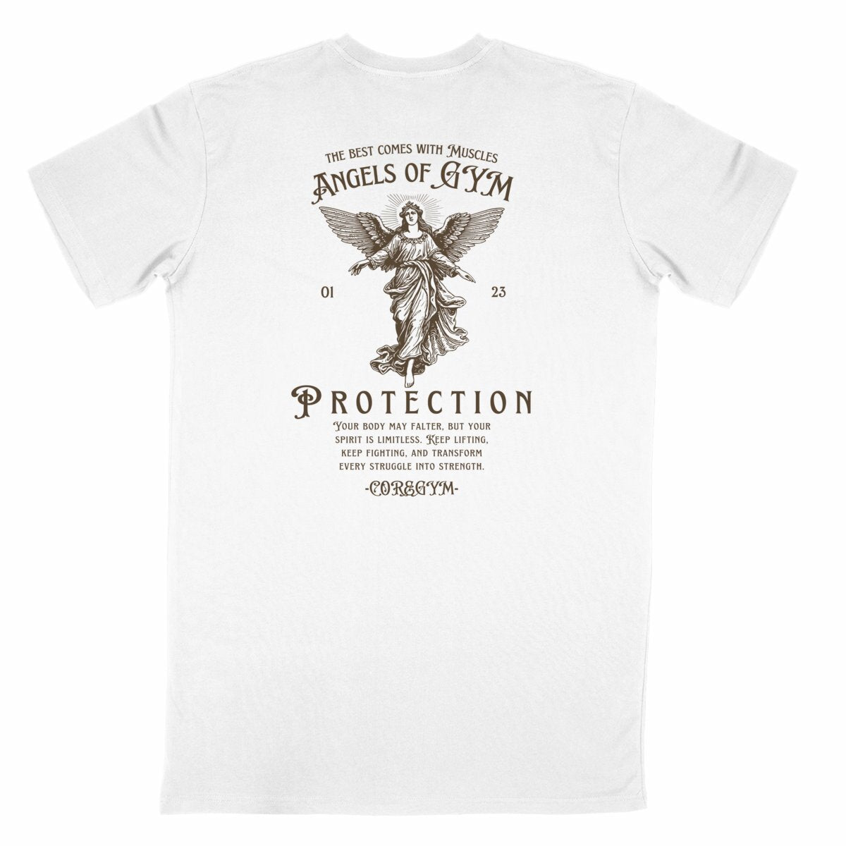 T.R ANGELS OF GYM - dos_blanc