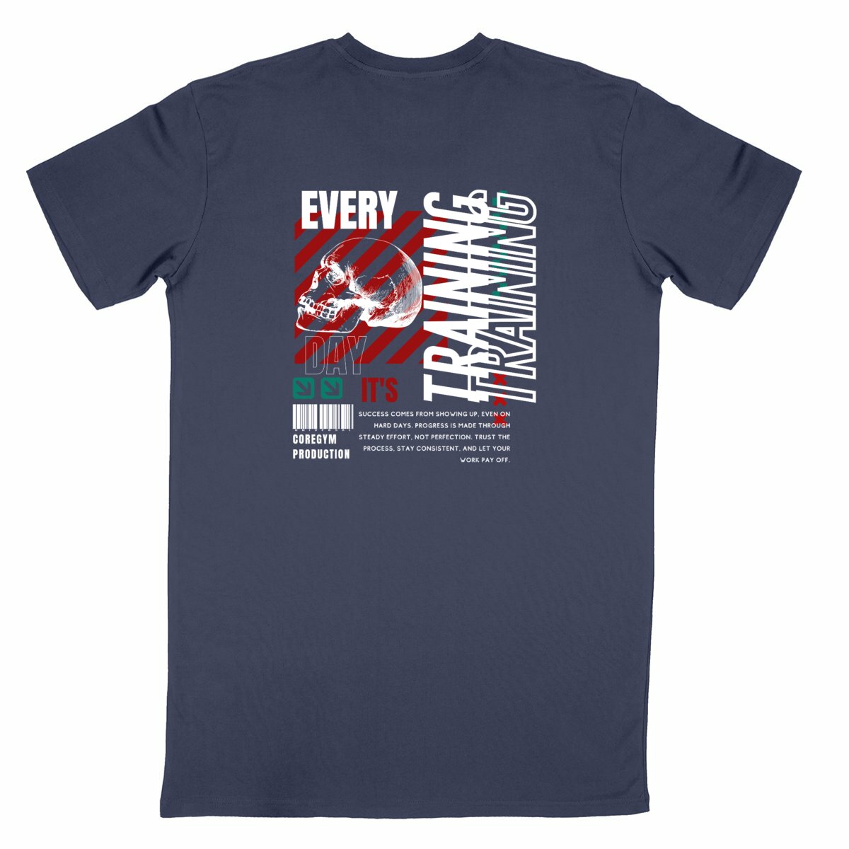 T REGU TRAININGX2 Couleurs - dos_bleumarine